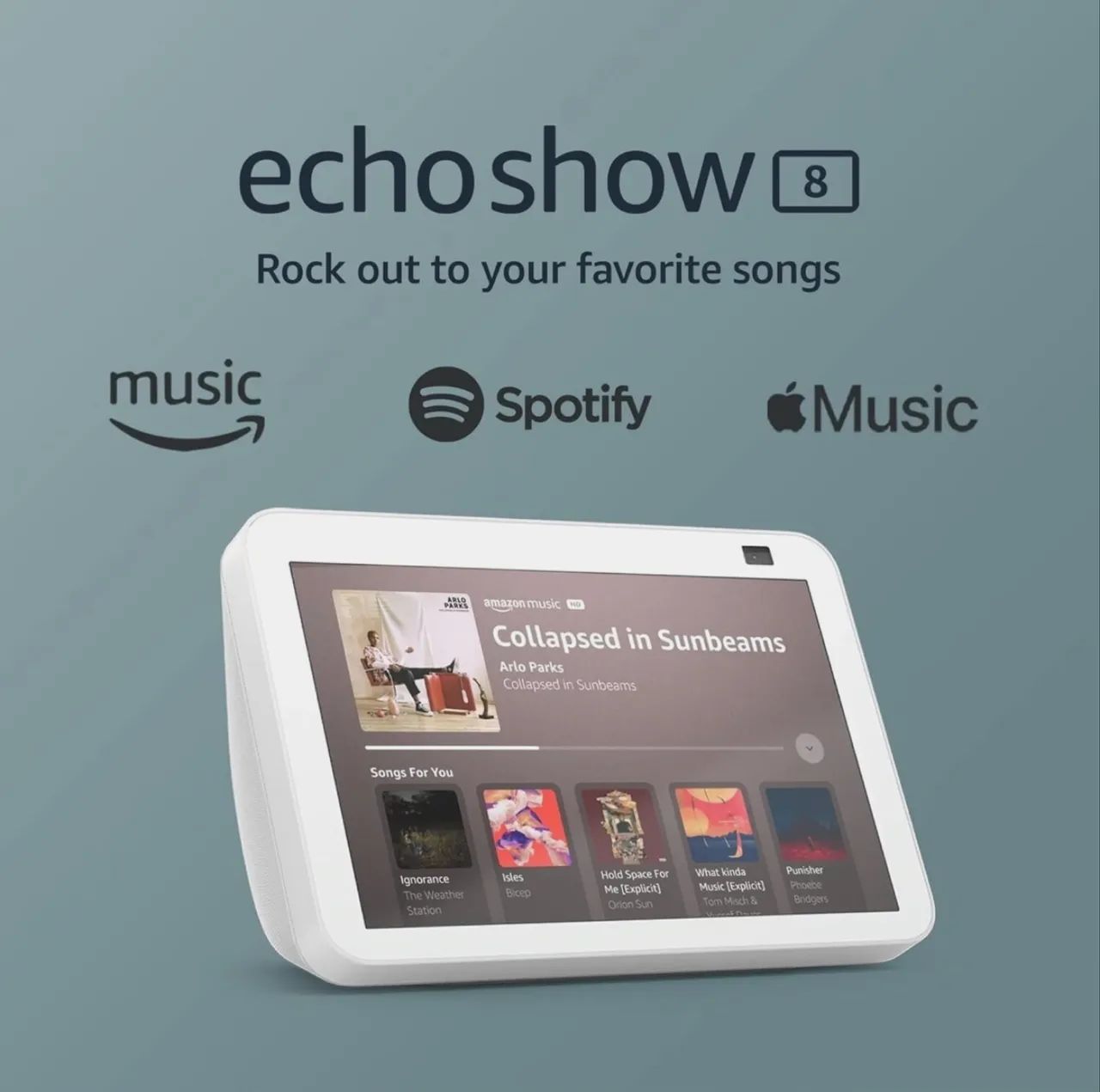 Amazon Echo Show 8 (MAIOR) Branca - Estado de Loja na Caixa - Entrega Hoje - Foto 5