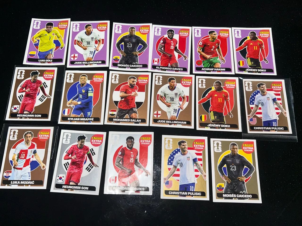Figurinhas legends 1