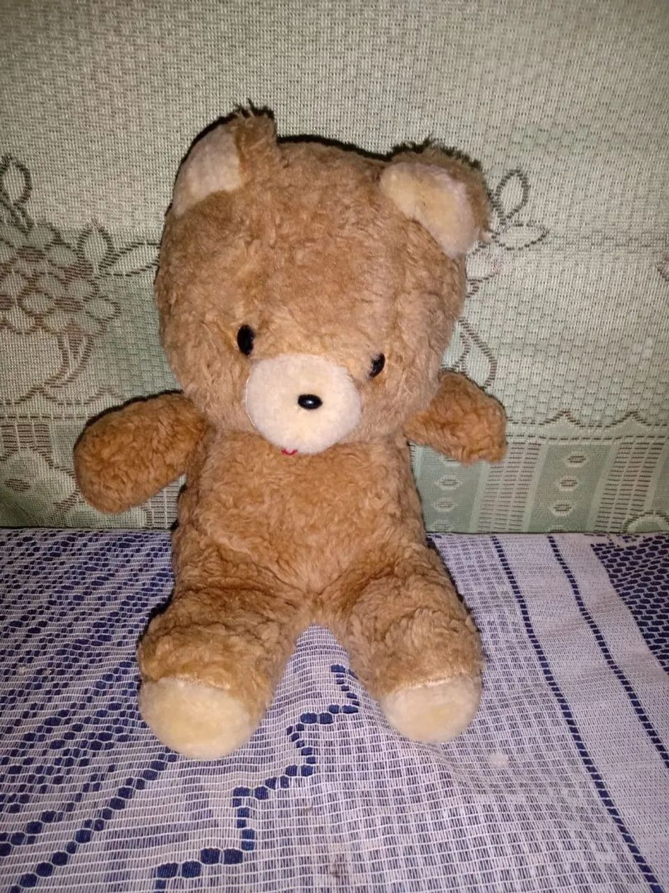 Urso Pelúcia Estrela Antigo 