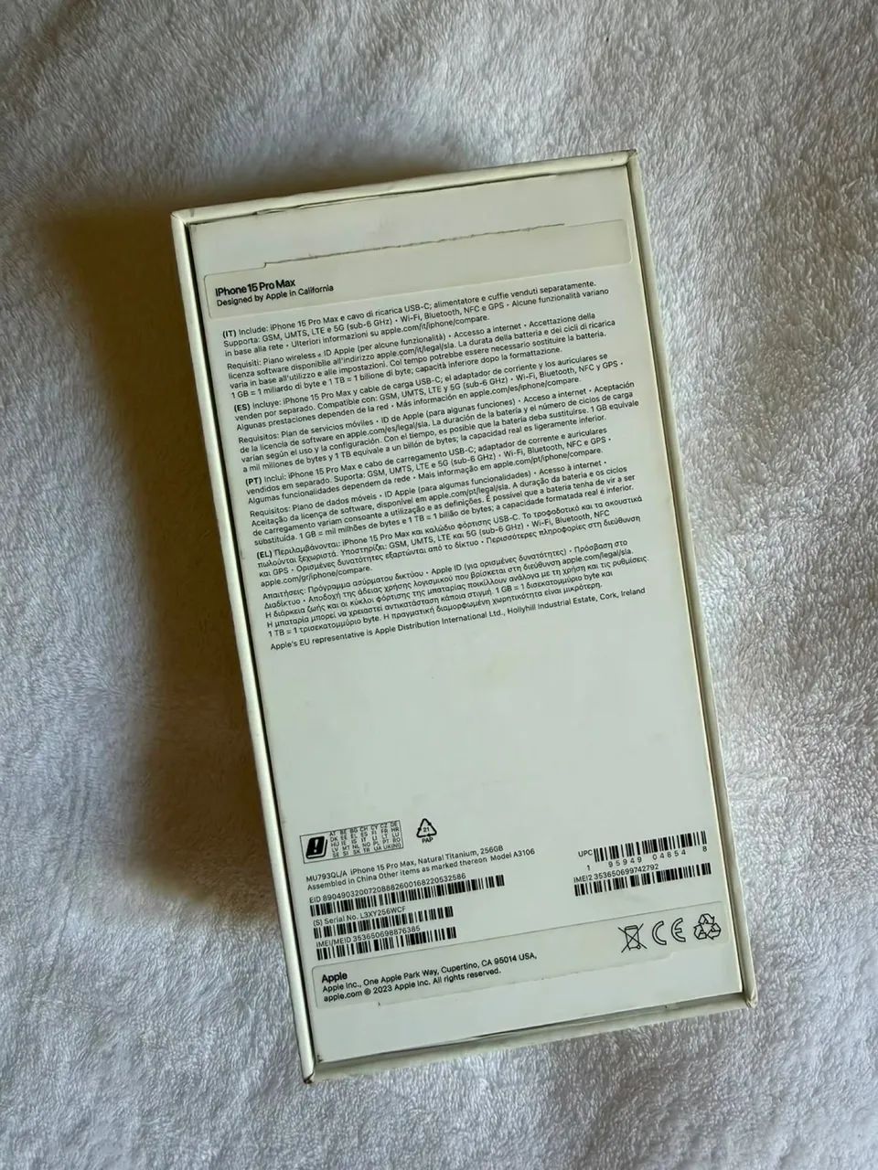 I phone 15 pro max 256 titanium natural  - Foto 3