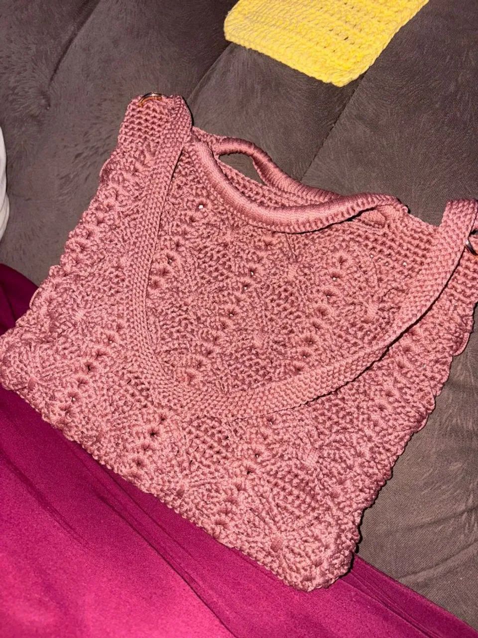 Bolsa de crochê - Foto 2