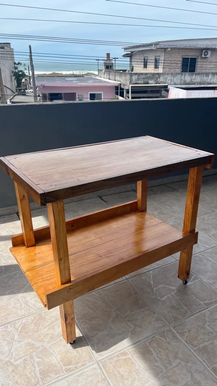 Vende-se banco e mesa de madeira  - Foto 2