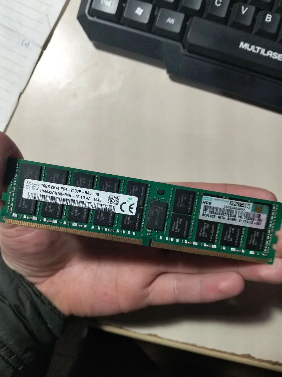 Vendo memória RAM 16 GB