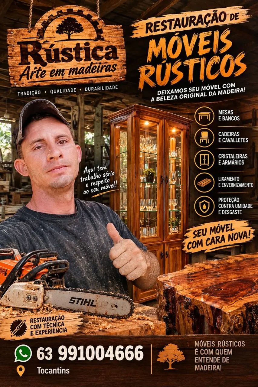 Restauração de móveis 