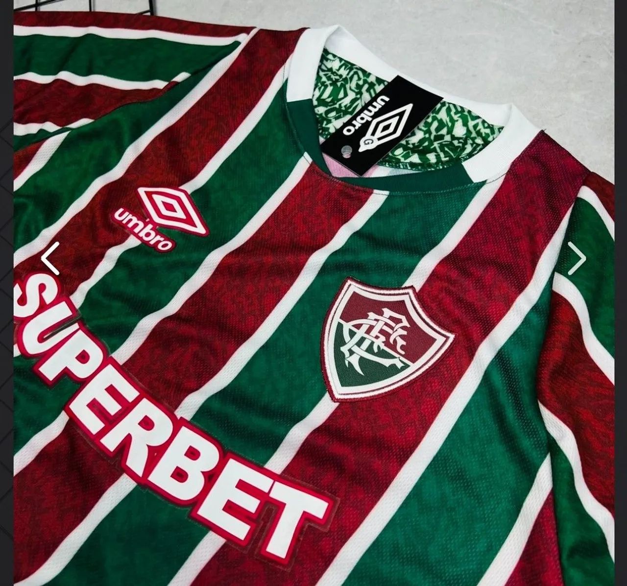 Camisa Fluminense umbro Tamanho G - Foto 2