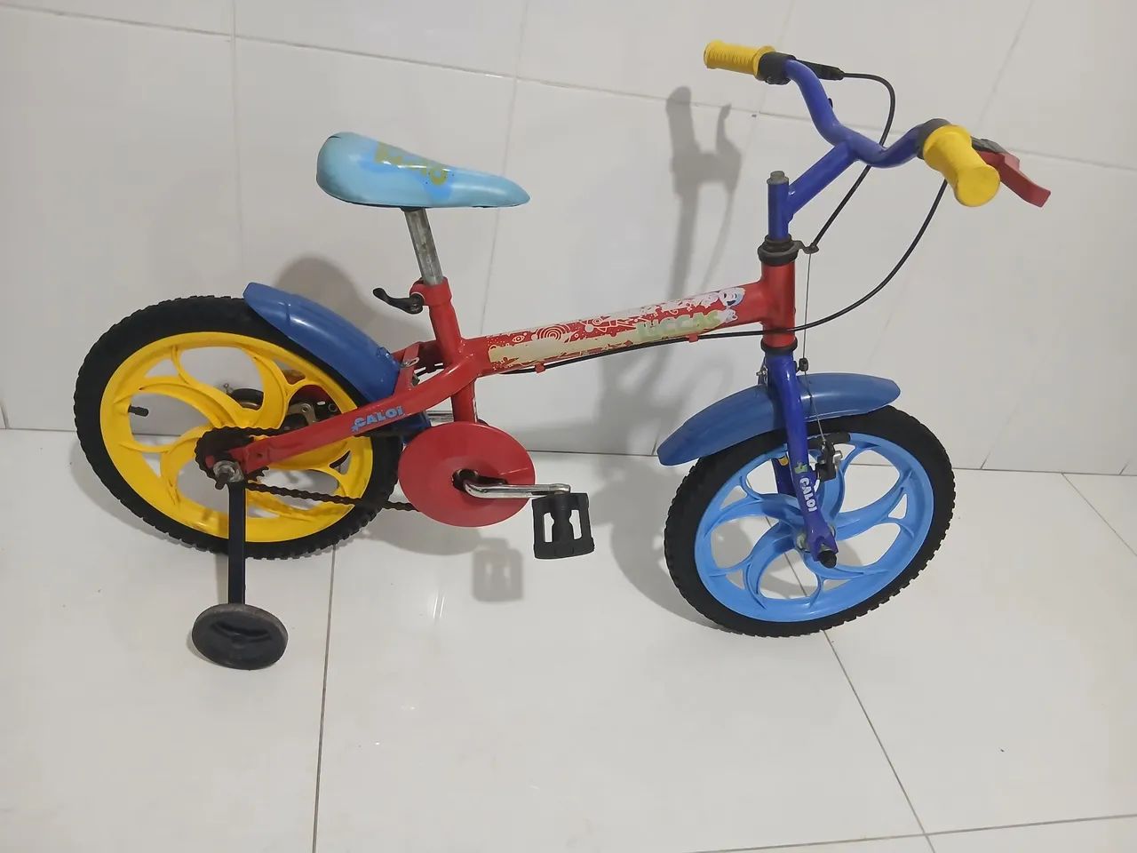 Bicicleta infantil lucca netto zerado - Foto 2