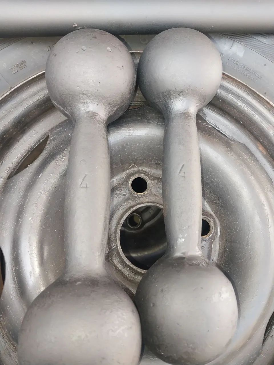Alteres para musculação 