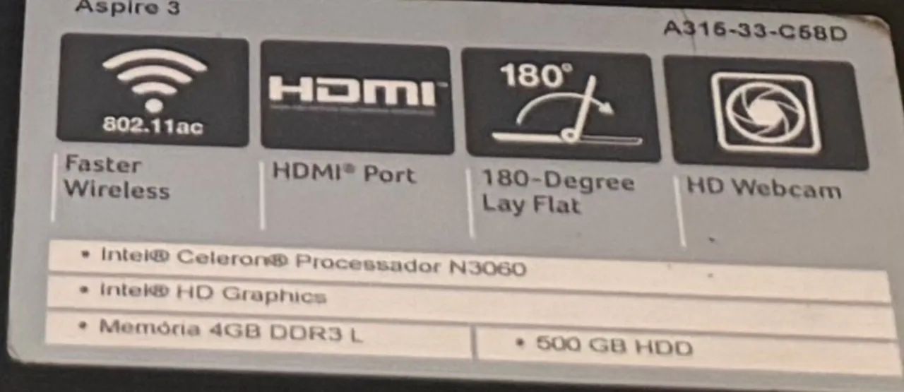 Notebook acer kit completo ?  - Foto 5