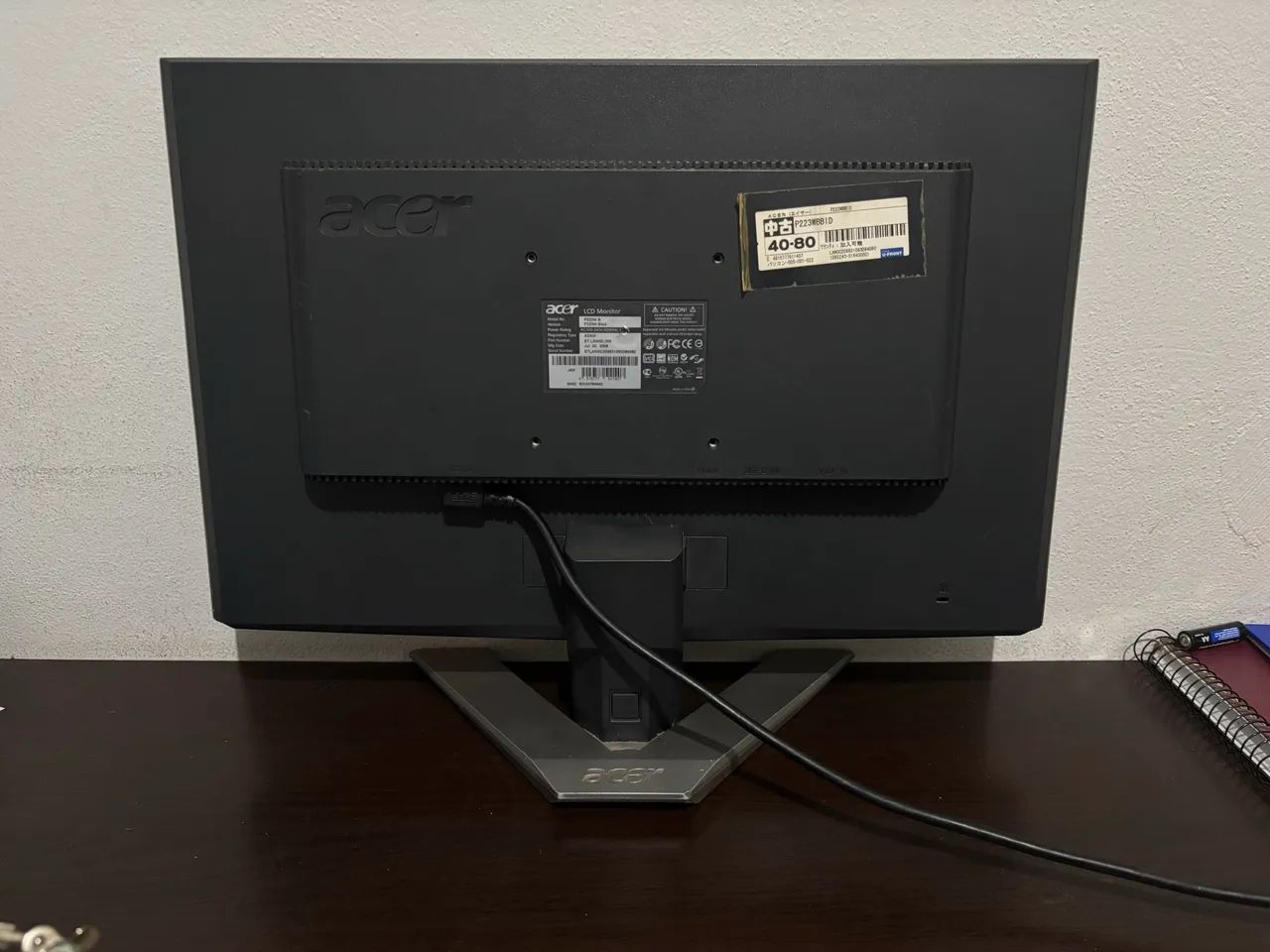 Monitor 23 polegadas Acer - Com Defeito - Foto 3