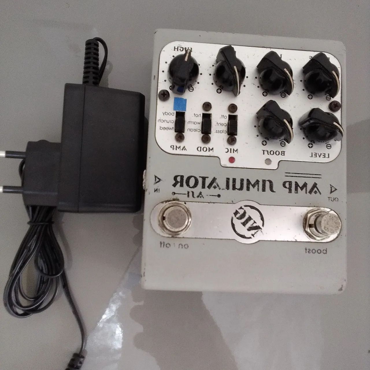 Pedal Amp Simulator Nig Pedal analógico - Foto 3
