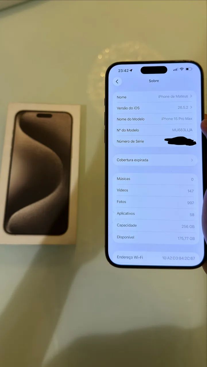 iPhone 15 pro Max 256gb na nota  - Foto 4