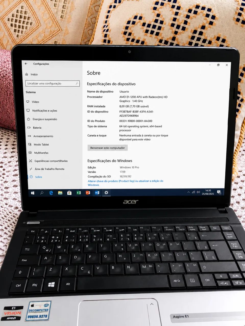 Notebook Acer - Foto 4