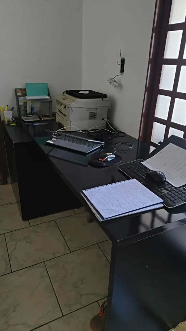 Mesa MDF preta  - Foto 4