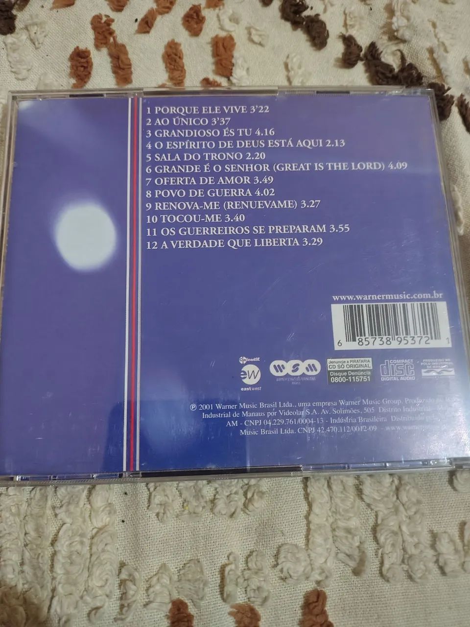 CD NELSON NED - LOUVOR E ADORAÇÃO - RARO GOSPEL  - Foto 3
