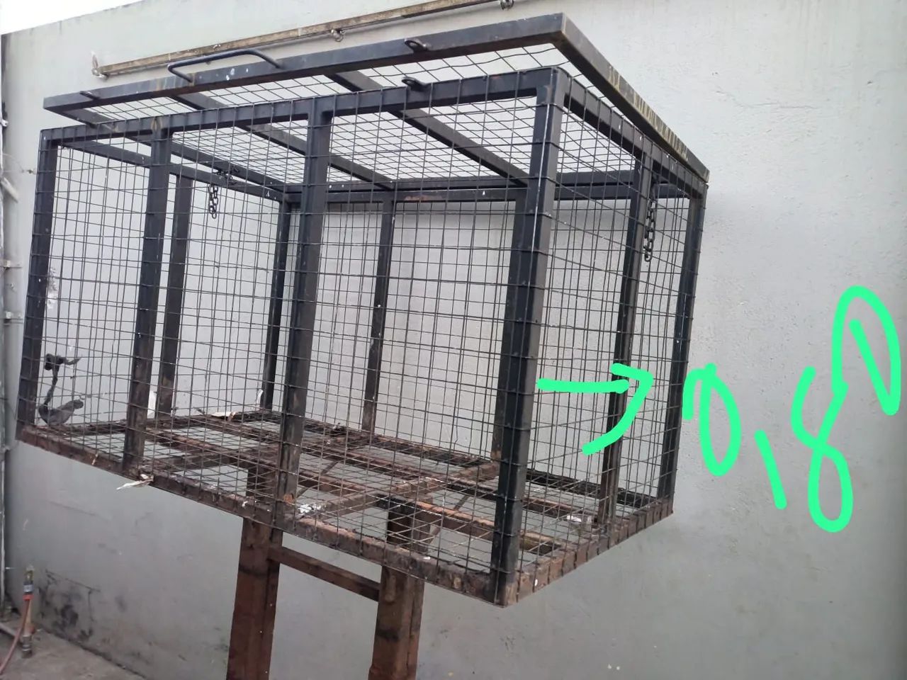 Lixeira toda vedada com grade - Foto 3