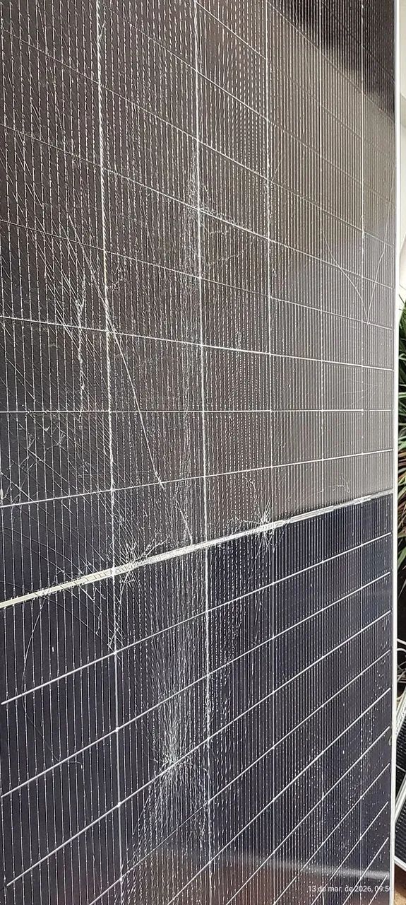 Funcionam Placas solares danificadas - Foto 5