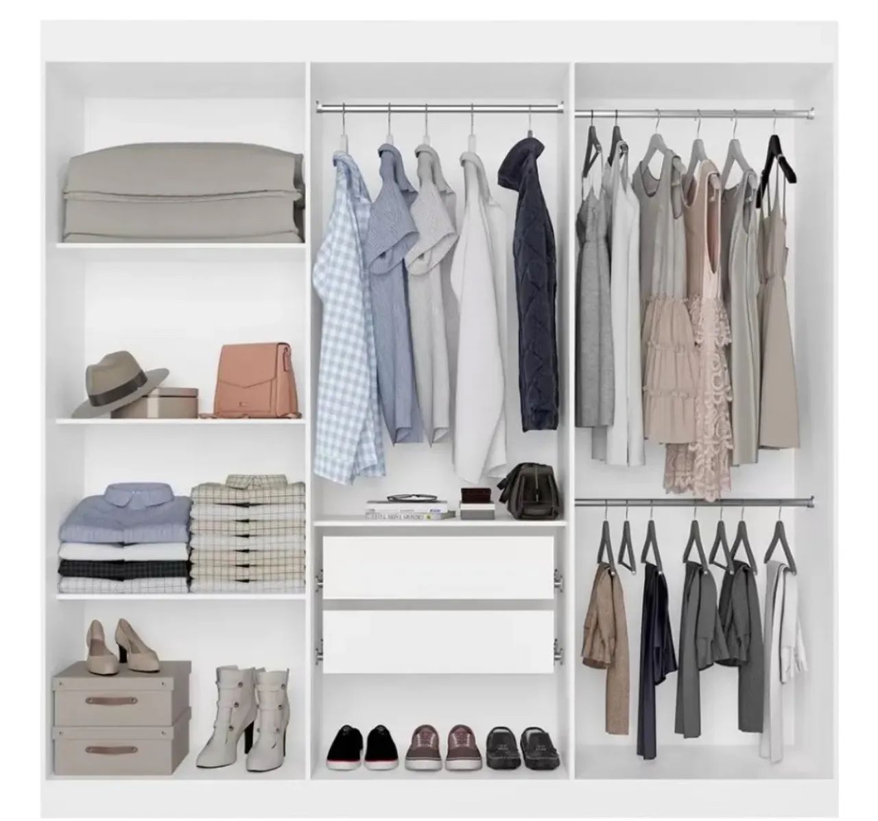 Guarda Roupas Branco 6 portas  - Foto 5