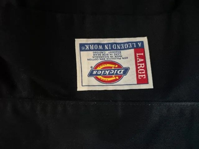 camisa dickies work shirt preta original ótimo estado - Foto 3