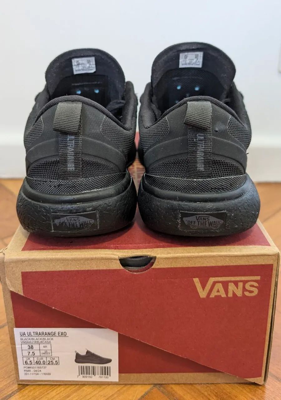 tênis vans ultrarange exo black (38) - Foto 4