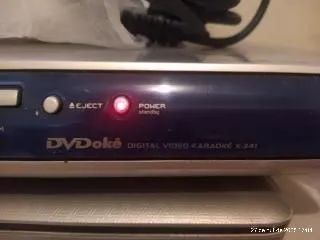 Dvd karaoke com mícrofone gradiente! 