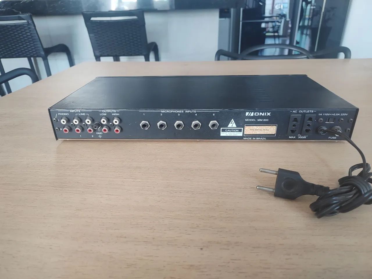 Mixer e equalizador MM800 Onix  - Foto 2