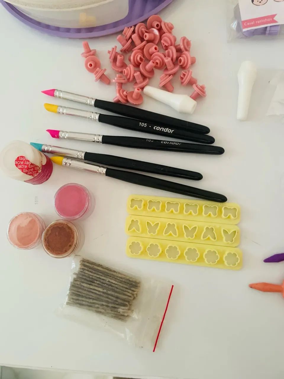 Material para fazer Biscuit! 