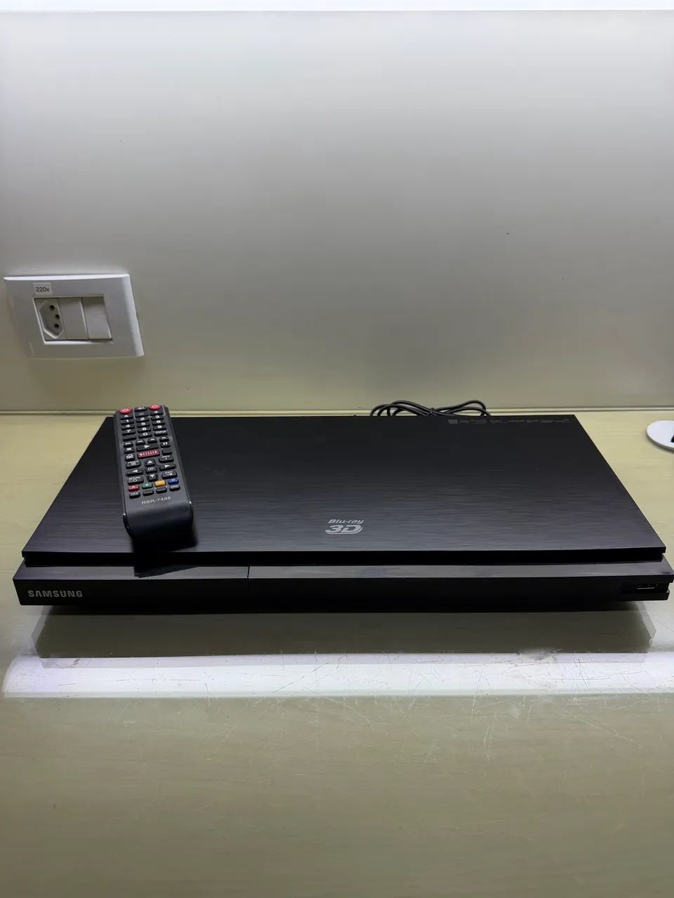 Blu-ray Player Samsung BD-D5500 3D com Controle - Funcionando Perfeitamente - Foto 2