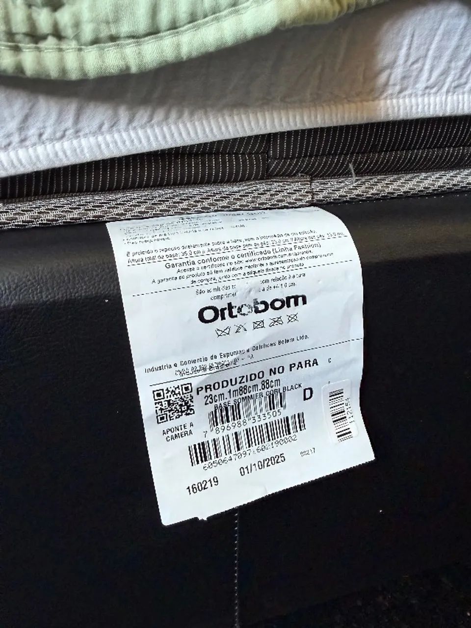Kit Cama de Solteiro Ortobom - Usados por apenas 2 semanas! - Foto 3