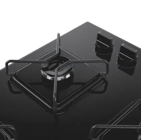 Cooktop Brastemp a Gás 4 Bocas com Grades de Ferro - BDD61BE - Foto 2