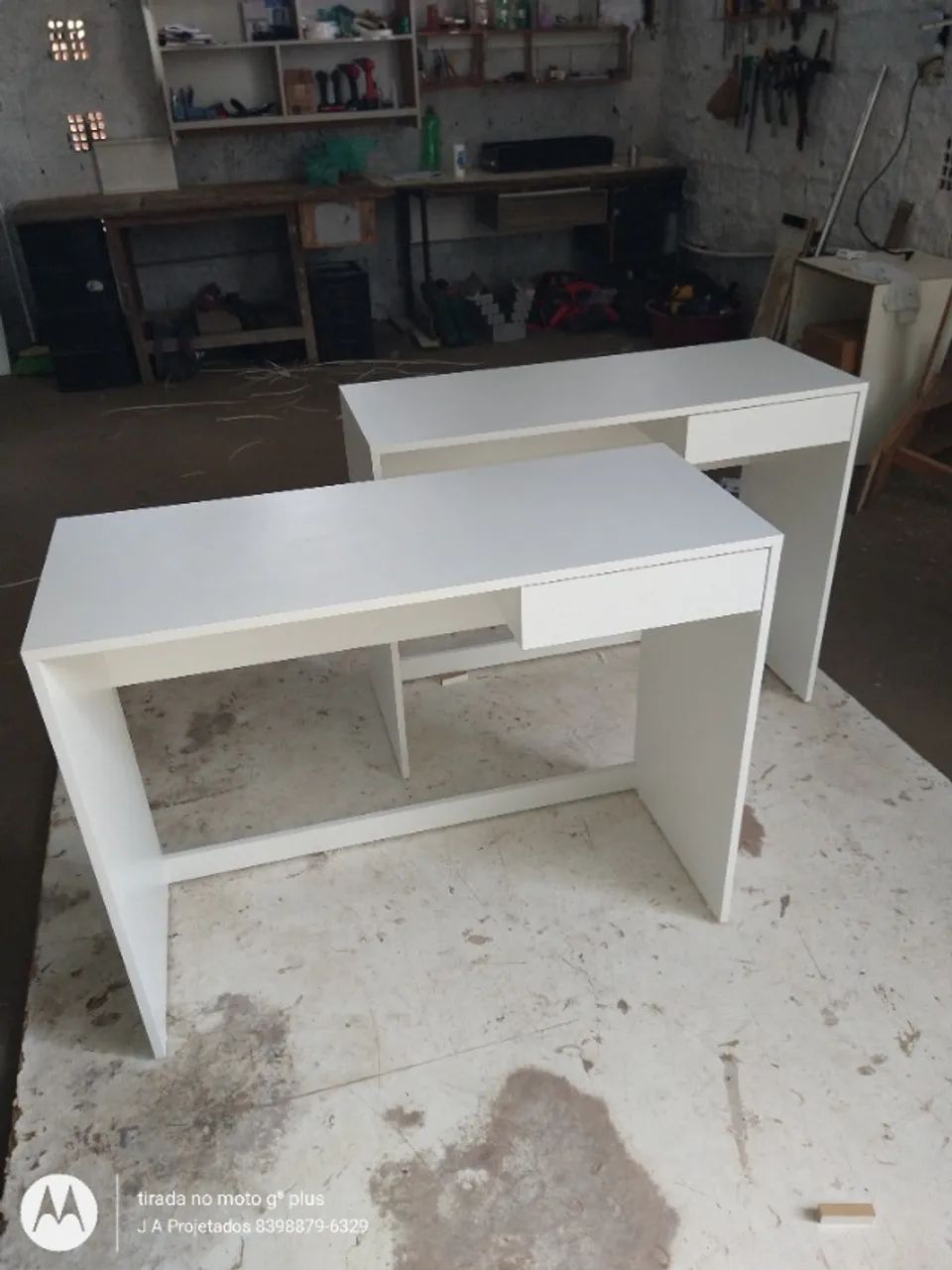 Mesa Escrivaninha simples com 1 gaveta - Foto 4