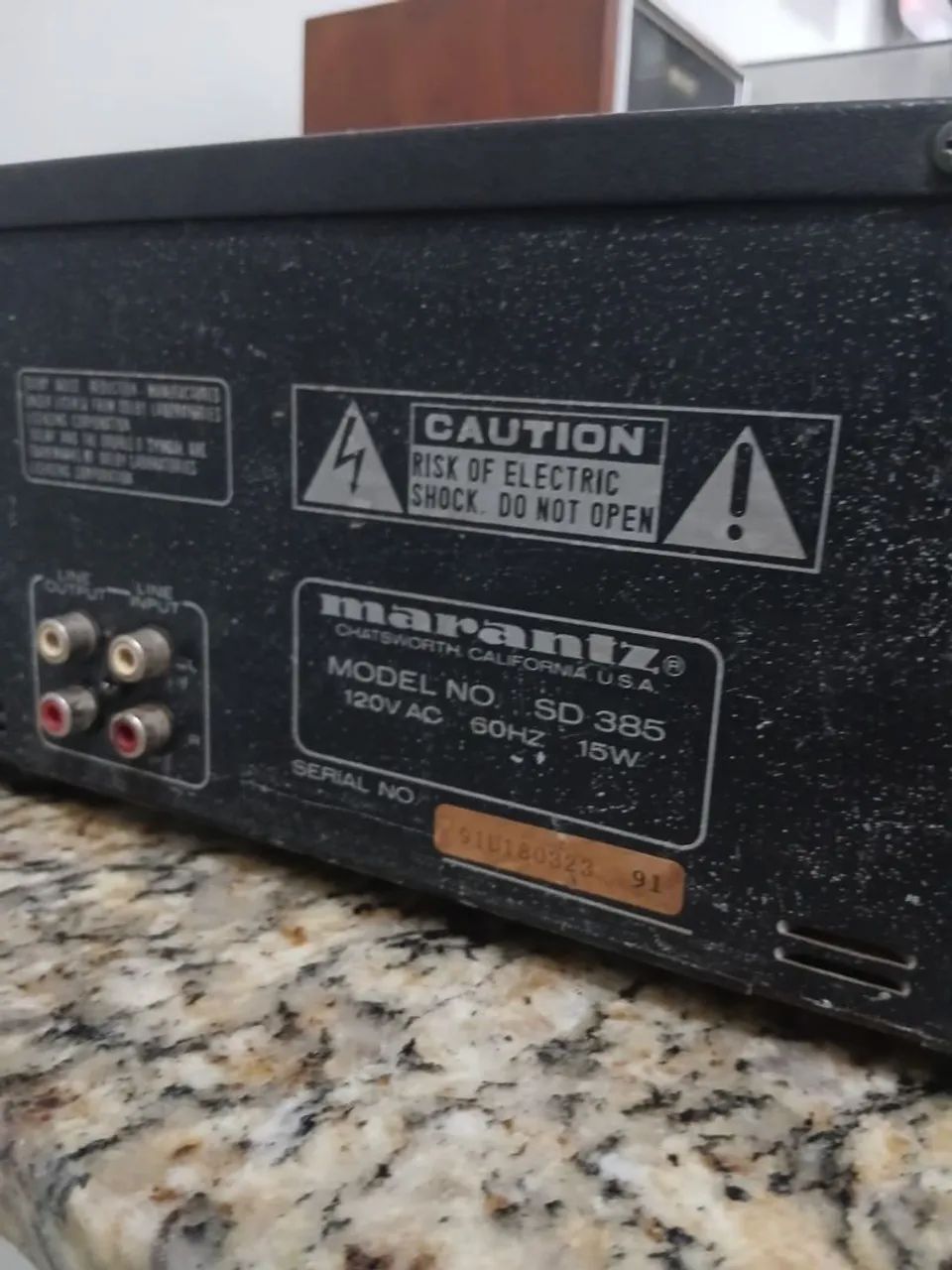 Tape Deck Marantz SD 385 Duplo - Foto 5
