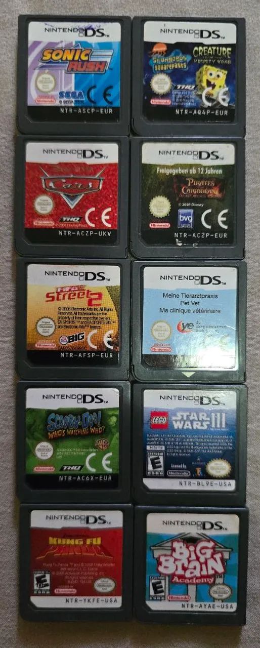 Fitas de nintendo DS - Foto 2