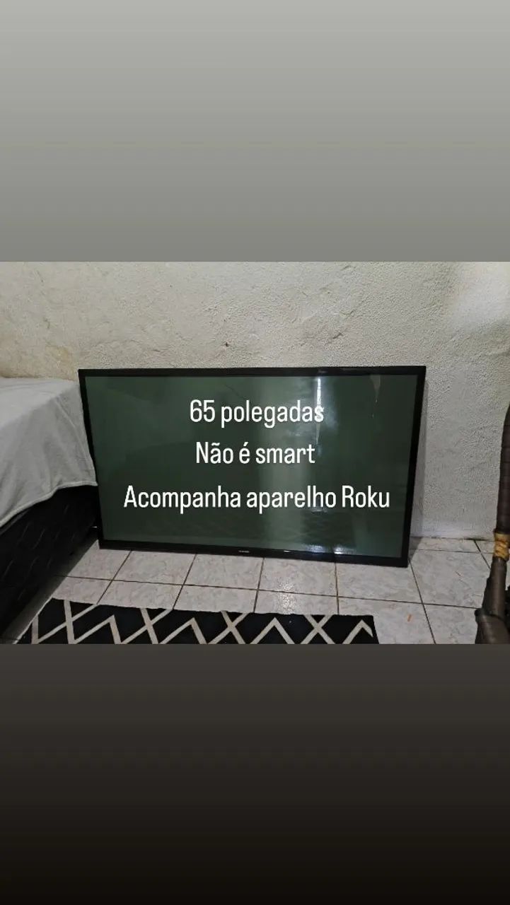 Vendo tv 65 polegadas N/smart