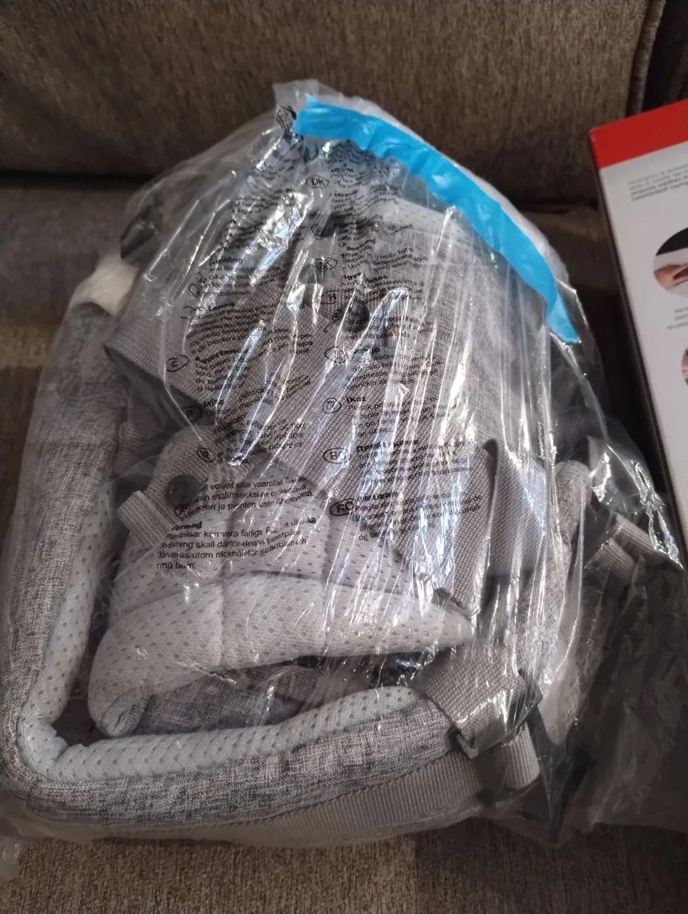 Canguru NUK 3 Em 1 Ergonômico Comfort Cinza - Foto 3