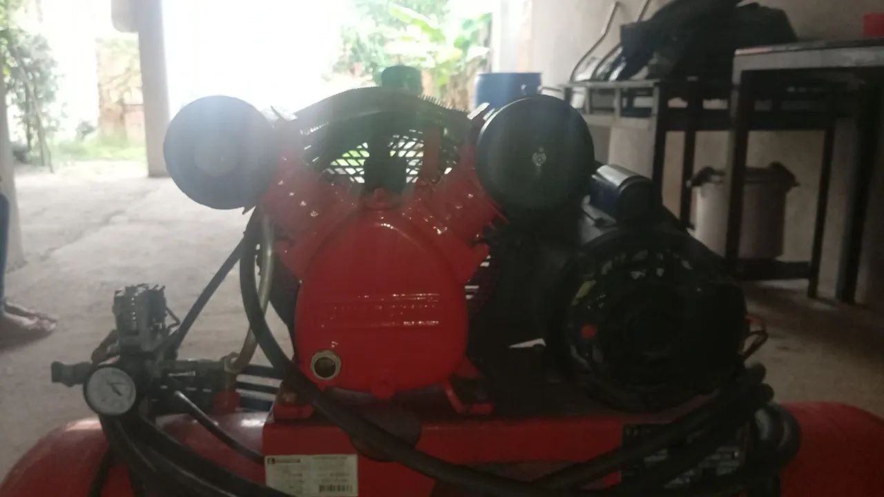 Compressor a ar 110 litros 220 volts - Foto 4