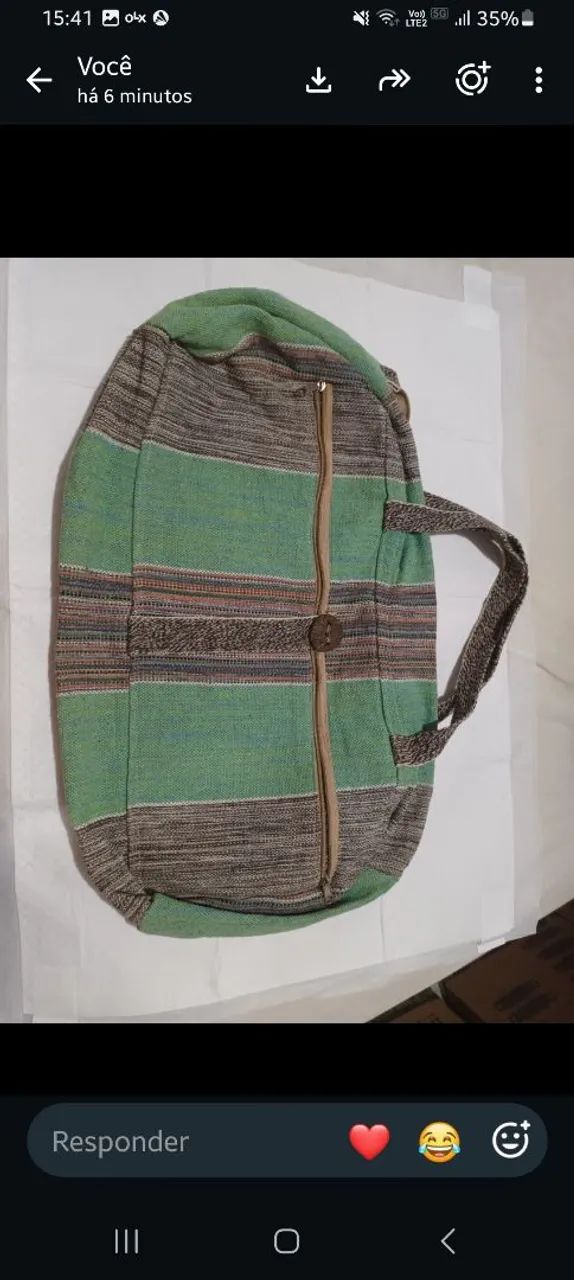 Bolsa de pano