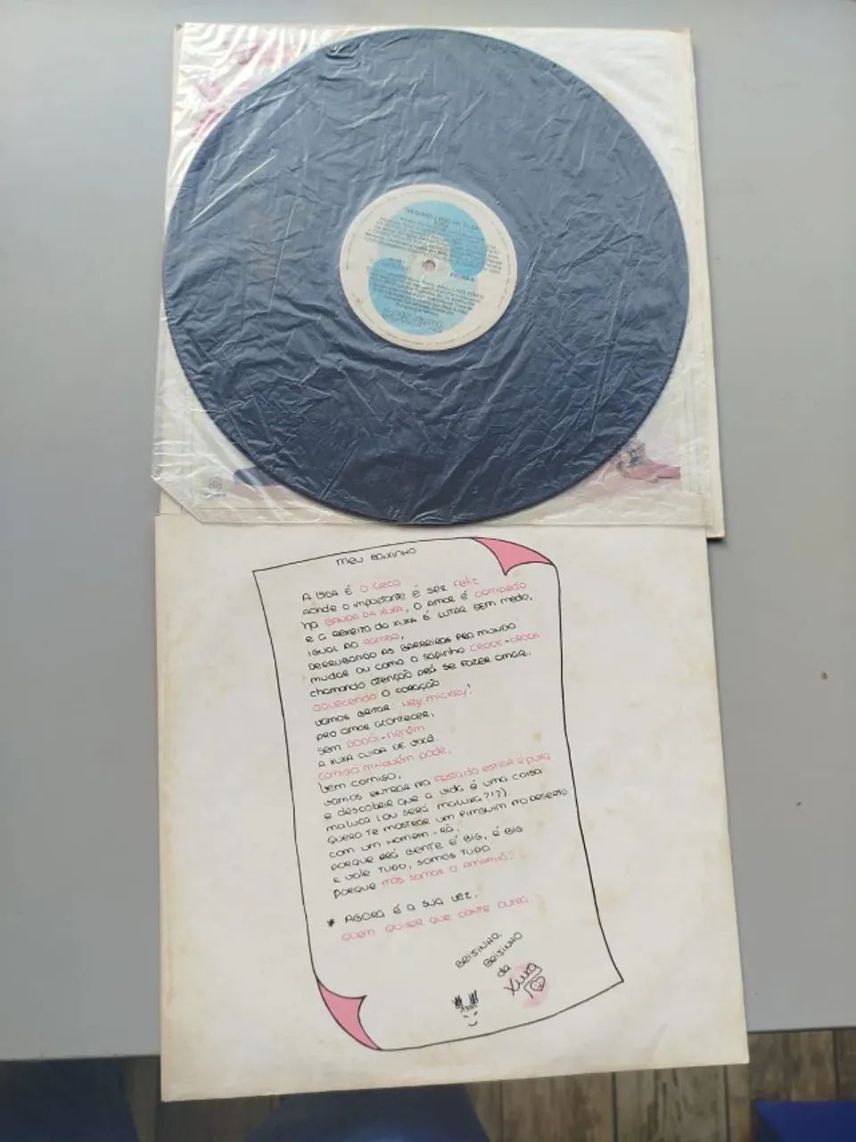 Disco De Vinil Xegundo Xou Da Xuxa 1987 Original Com Encarte - Foto 2