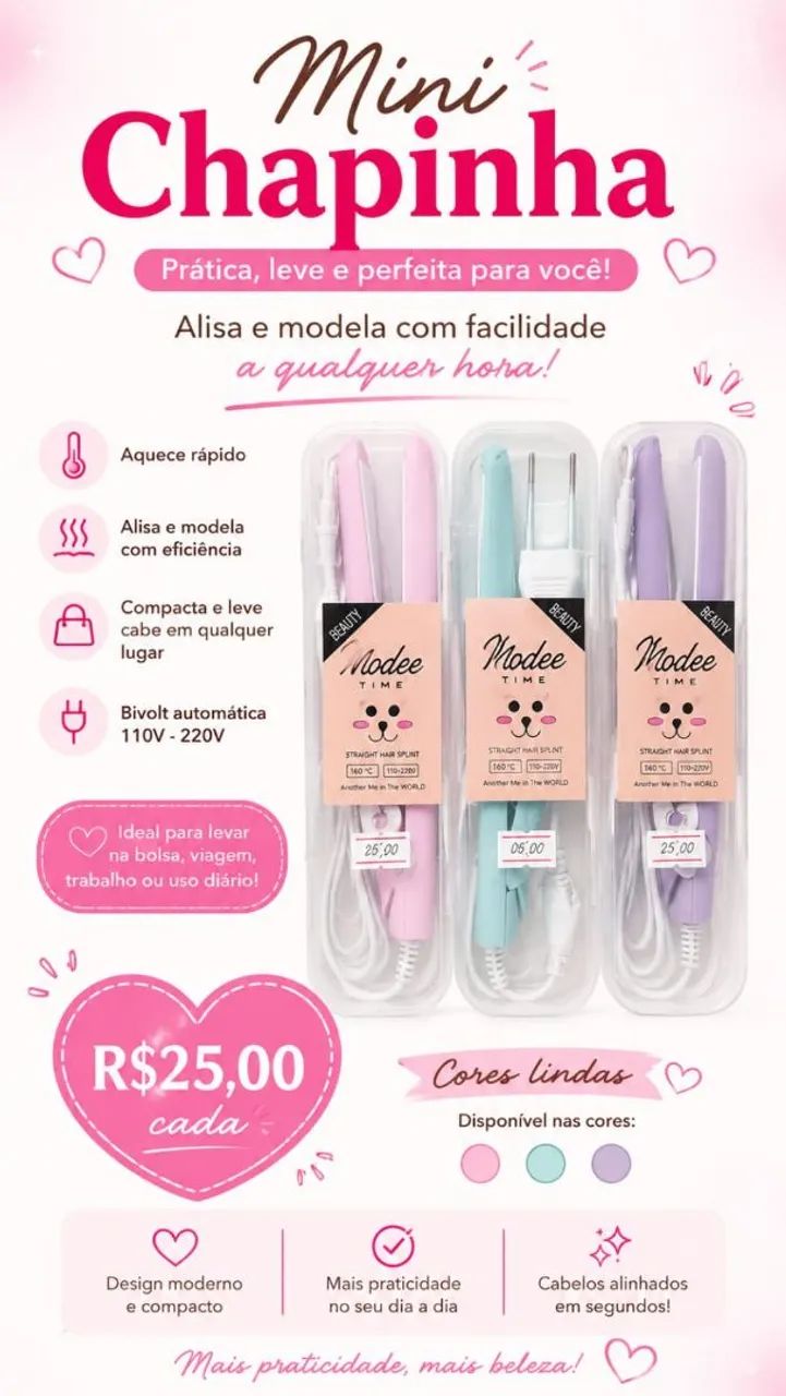 Mini chapinha 