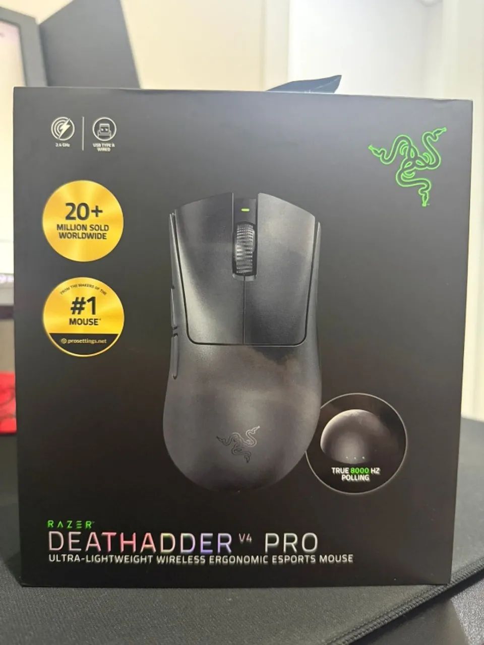 Mouse Deathadder v4 PRO (lacrado)