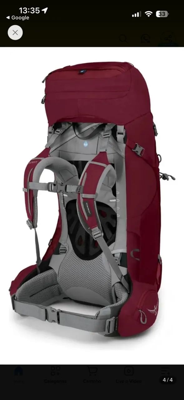 Mochila cargueira Osprey - Foto 3