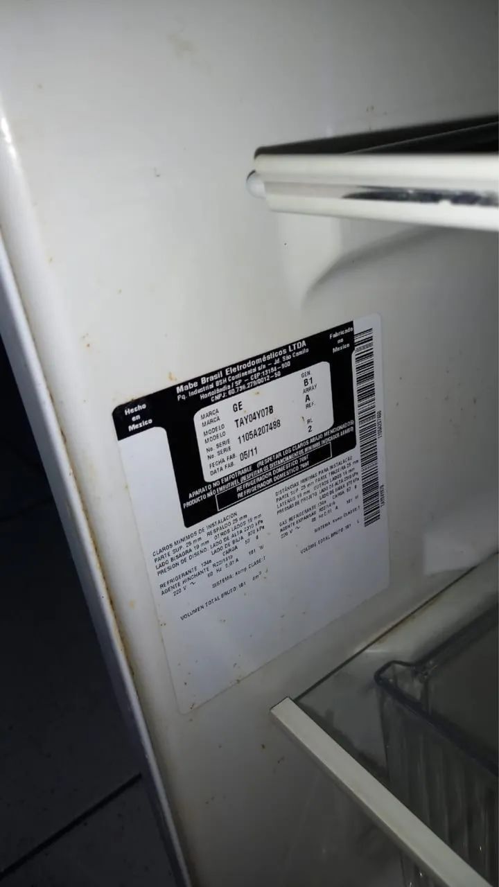 Frigobar GE 101 Litros 220V Funcionando Perfeitamente - Foto 4
