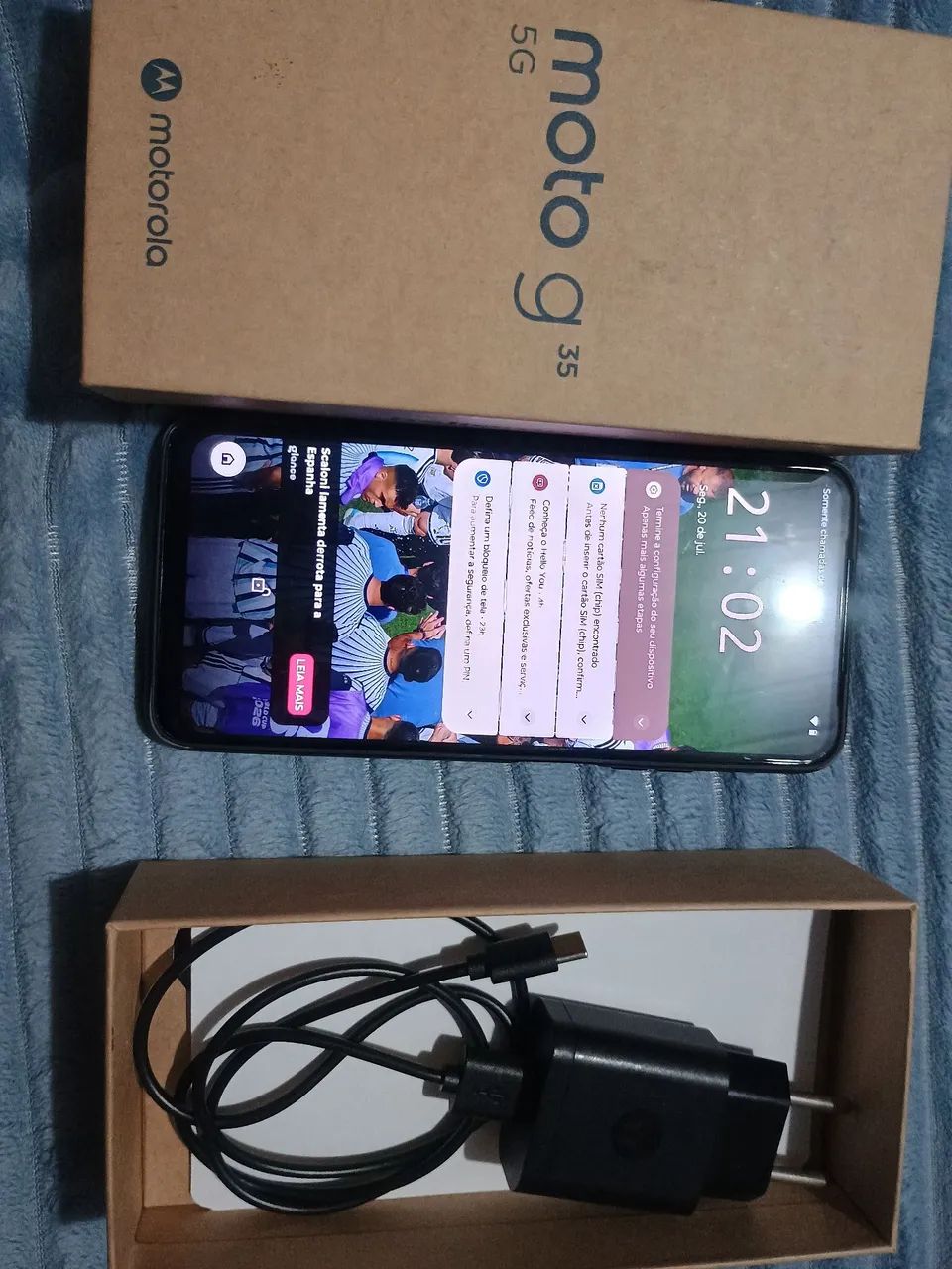 Celular usado Motog35