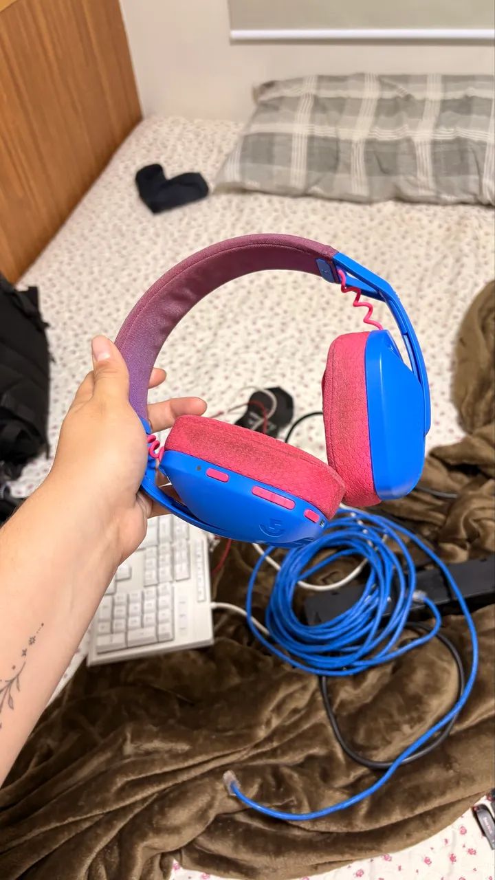 Fone gamer logitech g435 - Foto 2