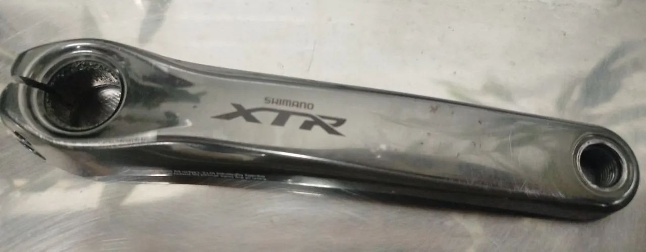 Pé de vela Shimano xtr m-9000 - Foto 2