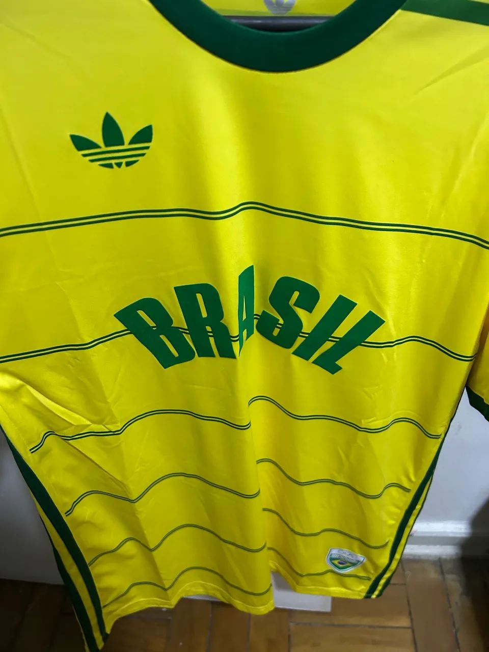 CAMISA COMITÊ OLÍMPICO BRASILEIRO ADIDAS - TIME BRASIL  - Foto 4