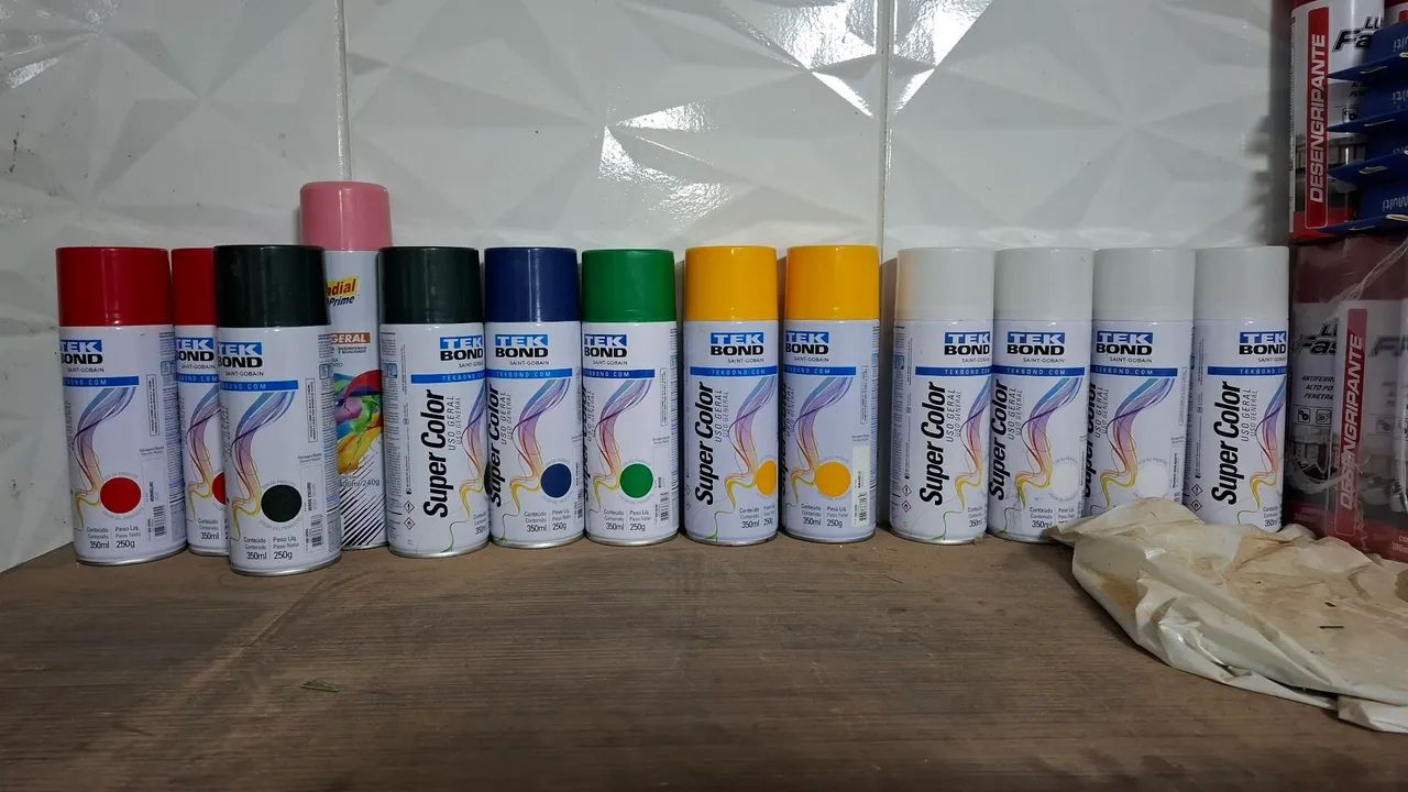 Tintas Spray Tek bond