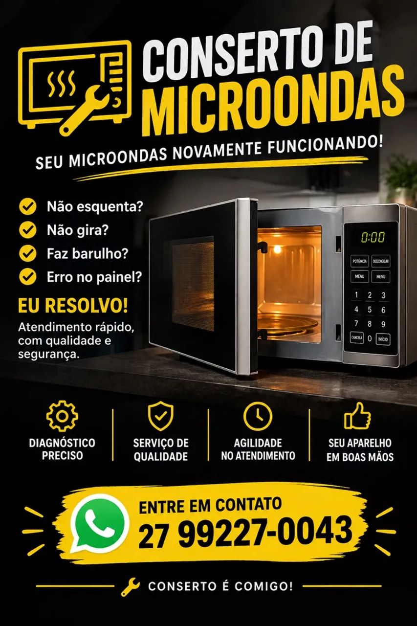 Conserto de microondas 
