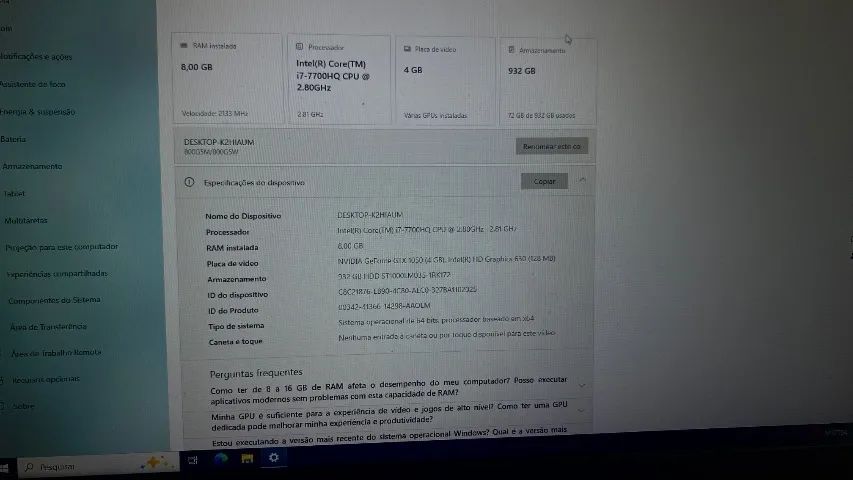 Notebook gamer  - Foto 3