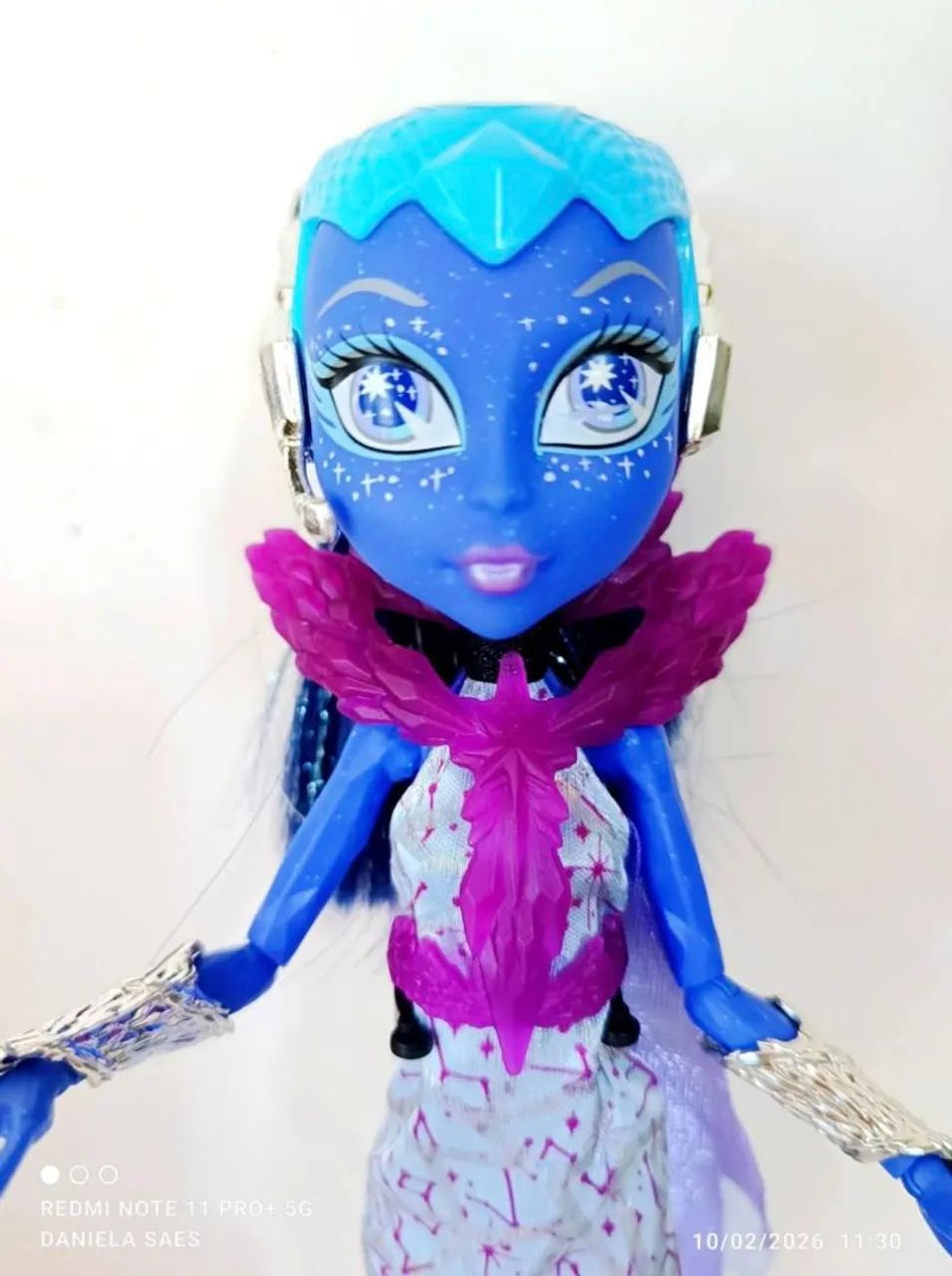Boneca Monster High Astranova & Floatation Station (2015) azul - completa e funcionando  - Foto 3