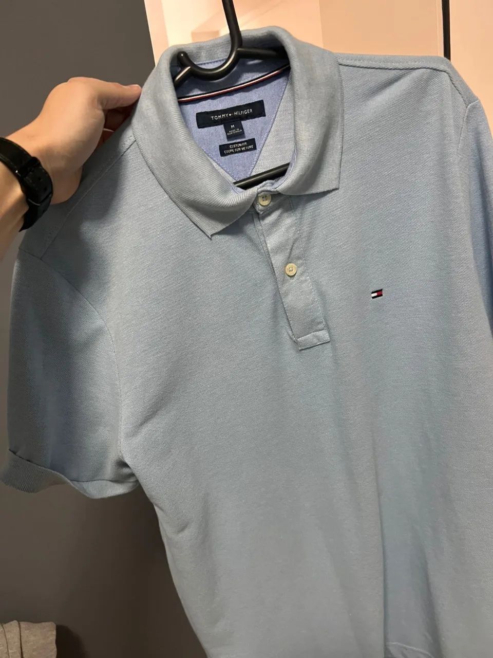 Polo Azul Clara Tommy Hilfiger